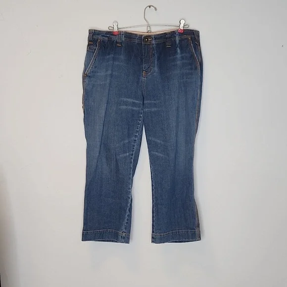 Size 18 Tommy Hilfiger stretch crop jeans. B44 - Picture 1 of 13